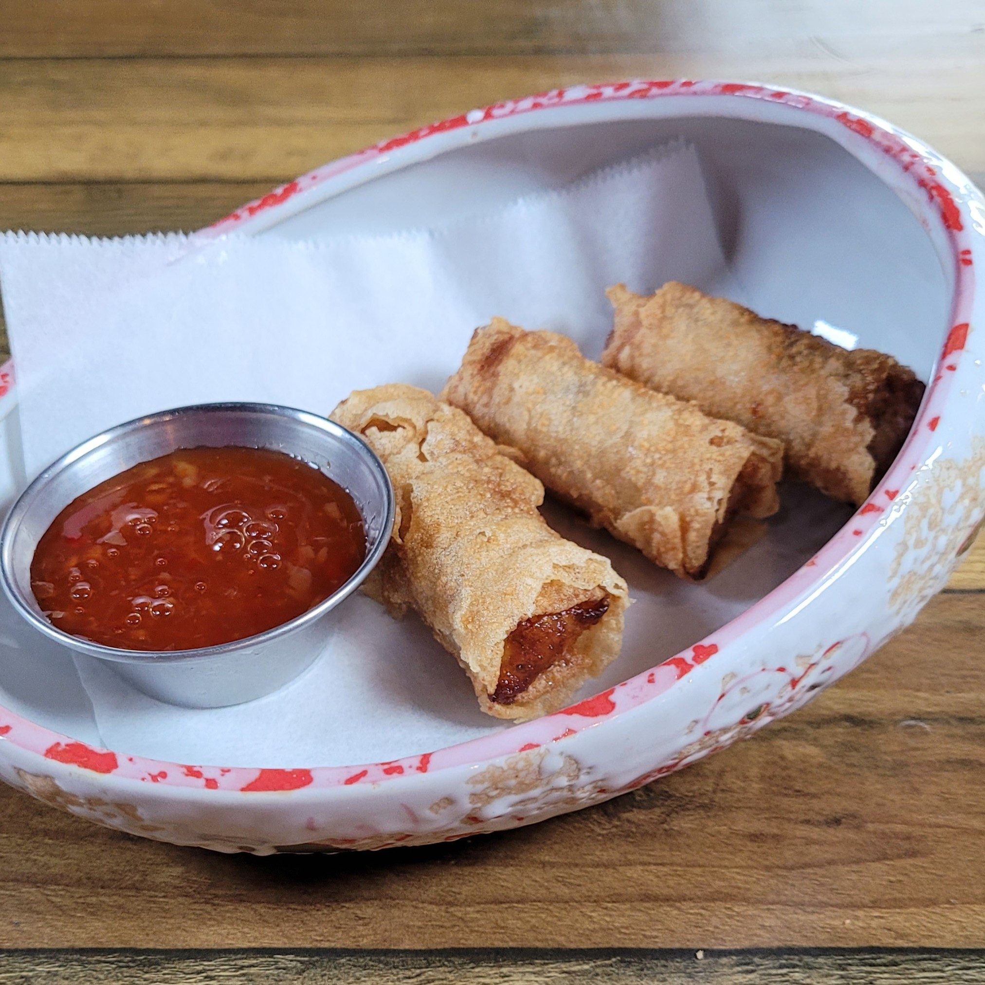 Crispy Springrolls.