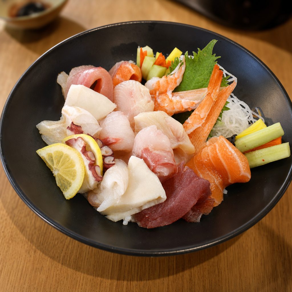 Chirashi Bowl Lunch.