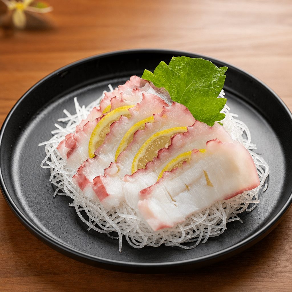 Octopus Sashimi.