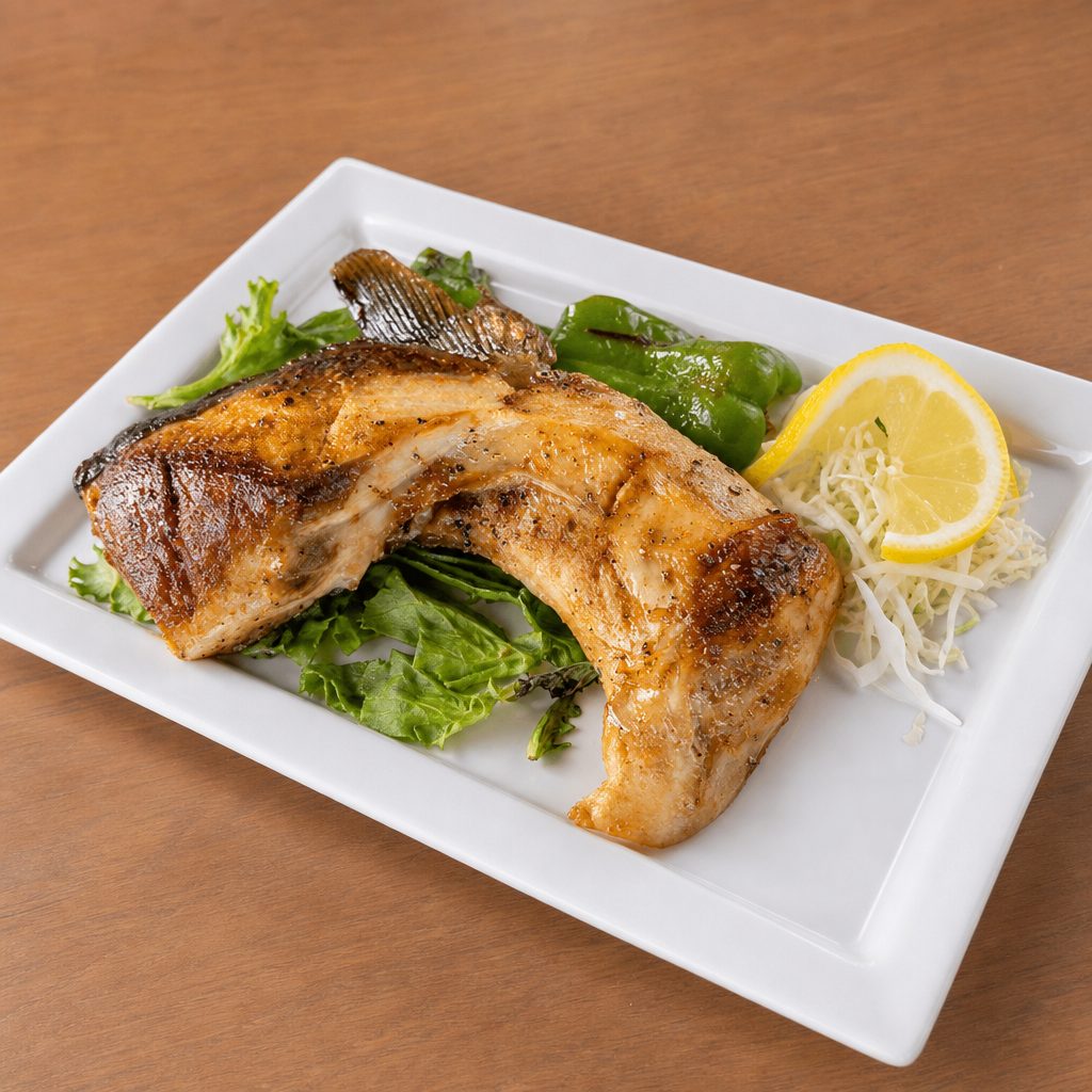 Salmon Kama.