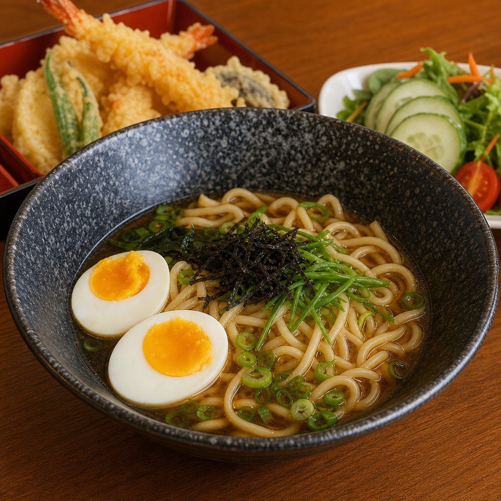 Nabe Yaki Udon Lunch.