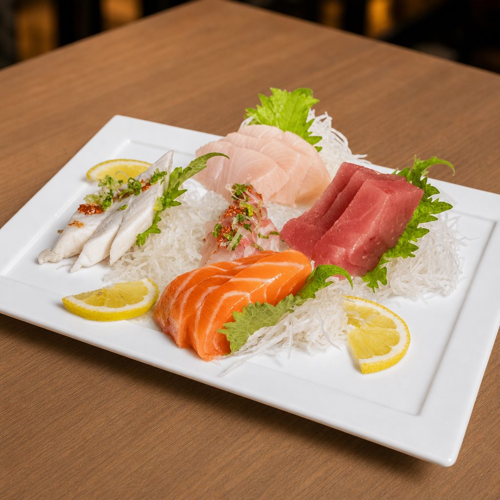 5 Kinds Sashimi.