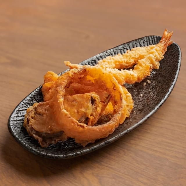 Shrimp Tempura Appetizer.