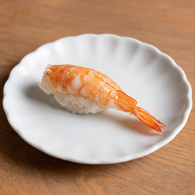 Shrimp Ebi Nigiri.