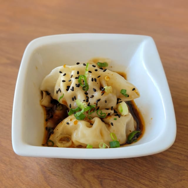 Ginza Spicy Dumplings.
