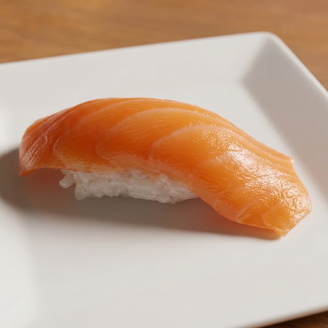 Salmon Nigiri.