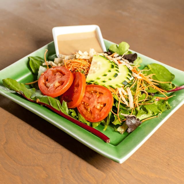 Lunch Salad & Miso Soup.